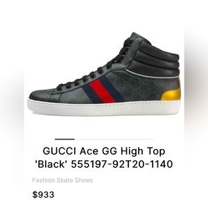 Men’s Gucci Hightop Sneaker